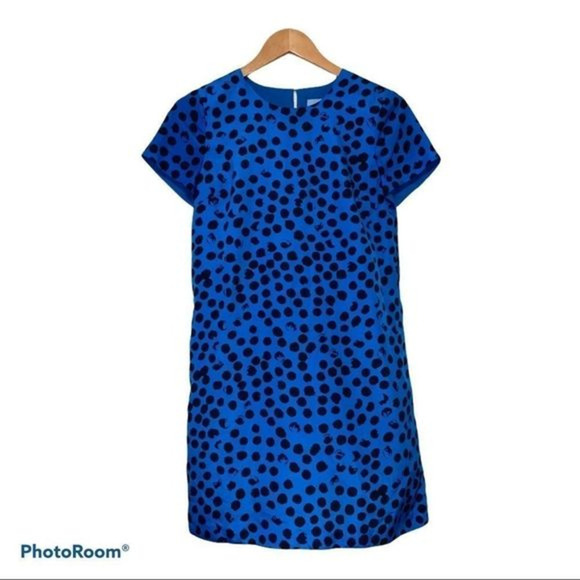 Cece by Cynthia Steffe blue animal print‎ dress - Picture 1 of 5
